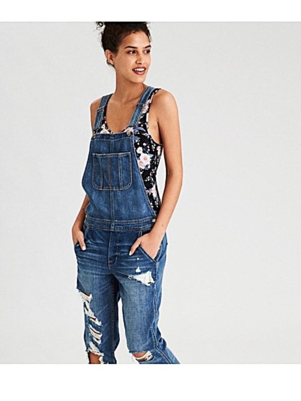 AMERICAN EAGLE TOMGIRL OVERALLS SIZE SMALL NWOT